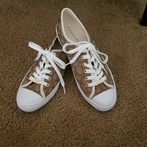 Coach Shoes - Coach -Empire( Khaki- chalk)WOMEN'S Shoes Size 9.5